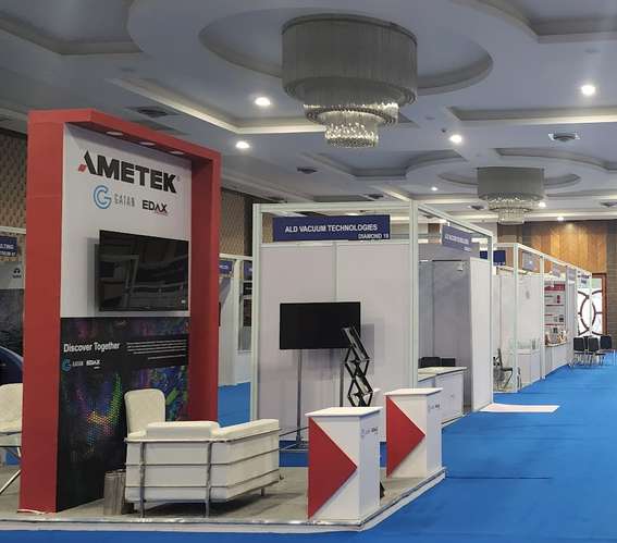 AMETEK Custom Trade Show Stall
