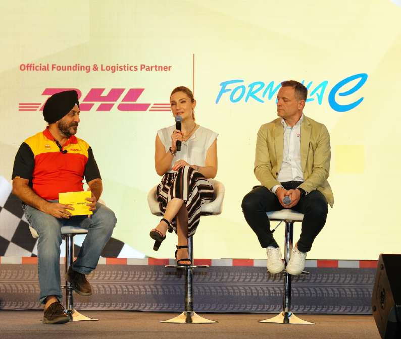 DHL Official Founding & Logistics Partner Formula E