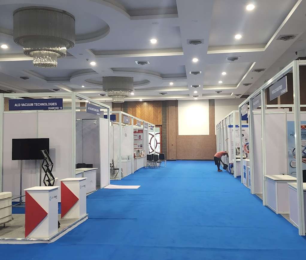 ALD Vacuum Technologies Exhibition Booth